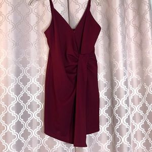 Maroon Dress